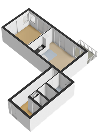 Floorplan - Miles Davisstraat 285, 3543 GT Utrecht